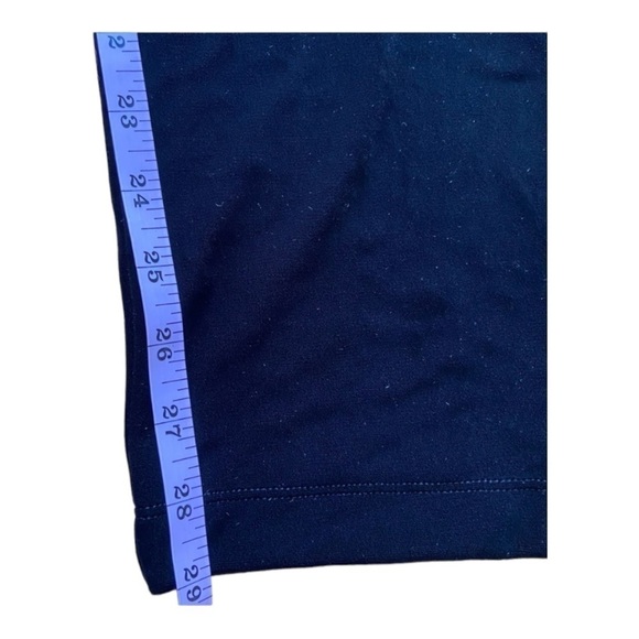 Loft tall black velvet pull on taper pants - Picture 5 of 8